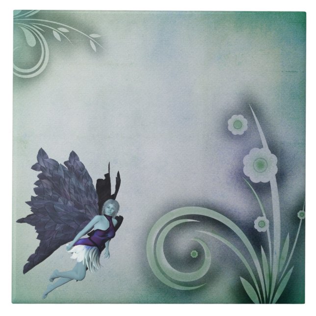 Azulejo De Cerâmica Fada (Frente)