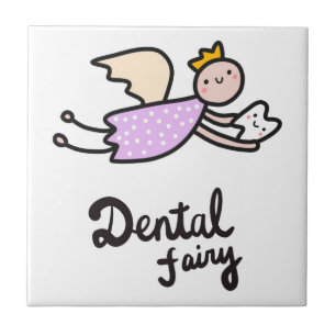 Azulejo De Cerâmica Fada dental