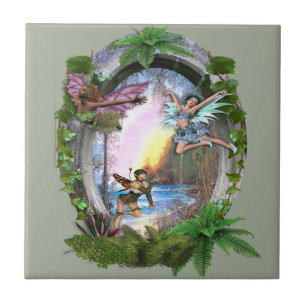 Azulejo De Cerâmica Fairy Kingdom