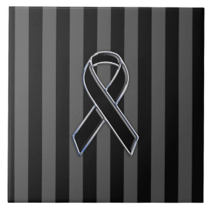 Azulejo De Cerâmica Faixas de Sensibilização em Fita Negra