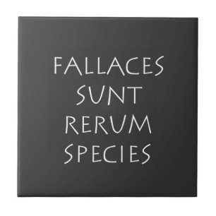 Azulejo De Cerâmica Fallaces sunt rerum