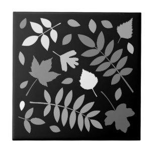 Azulejo De Cerâmica Fallen Deixa Design Grays White Black