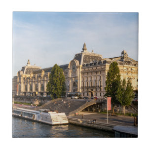 Azulejo De Cerâmica Famous Musée d'Orsay - Paris, França, Europa