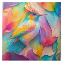 Azulejo De Cerâmica Fantasy Birds Silk Bird