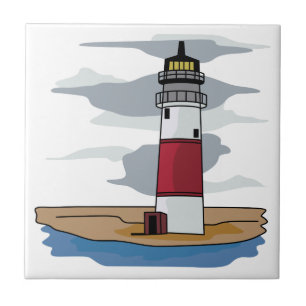 Azulejo De Cerâmica Farol