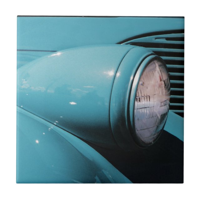 Azulejo De Cerâmica Farol azul (Frente)