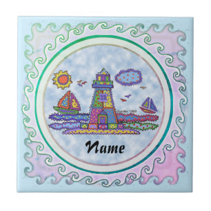 Azulejo De Cerâmica Farol de patch