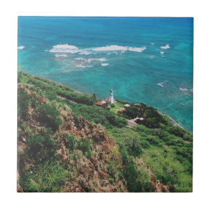 Azulejo De Cerâmica Farol Diamond Head - Honolulu - Havaí