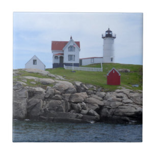 Azulejo De Cerâmica Farol do Nubble - Maine