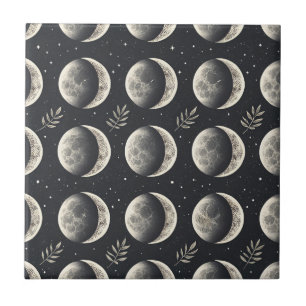 Azulejo De Cerâmica Fase da Lua Celestial (6)