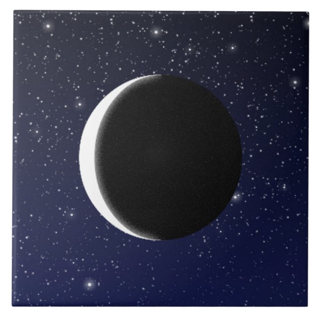 Azulejo De Cerâmica Fases da Lua (Frente)