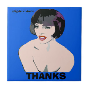 Azulejo De Cerâmica Fashion Gal, adicione texto de edição,