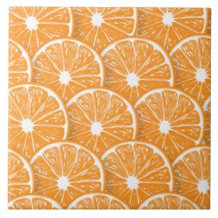 Azulejo De Cerâmica Fatias de laranja