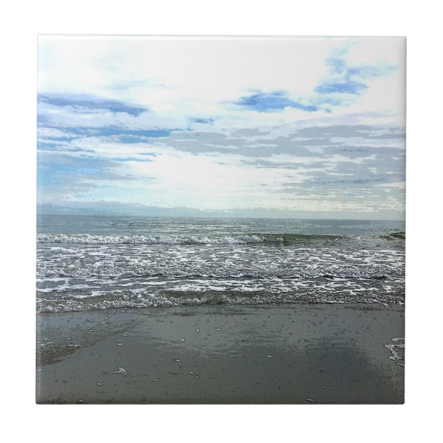 Azulejo De Cerâmica Favor do Presente Náutico Artístico Abstrato da Pr (Frente)