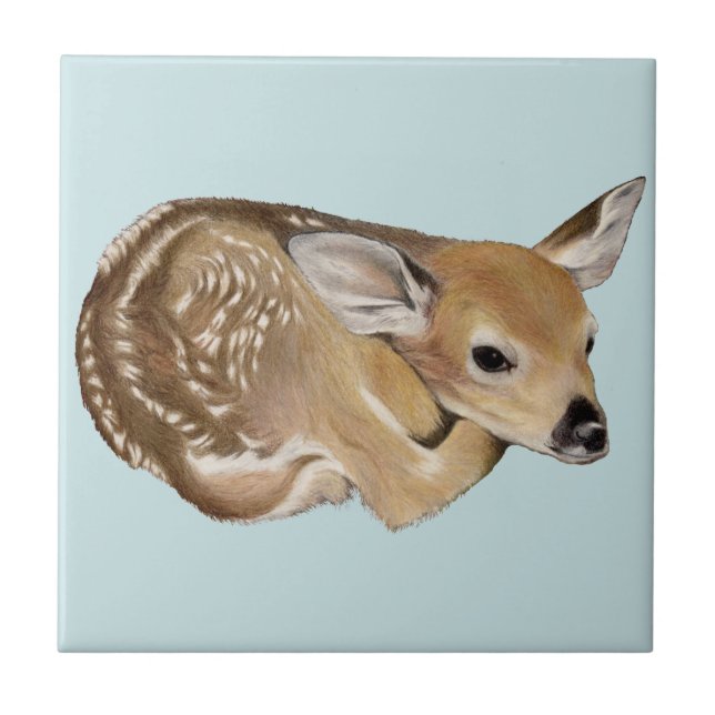 Azulejo De Cerâmica Fawn (Frente)