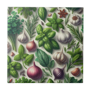 Azulejo De Cerâmica Fazenda de Ervas Rústicas Decoração de Cozinha Tel
