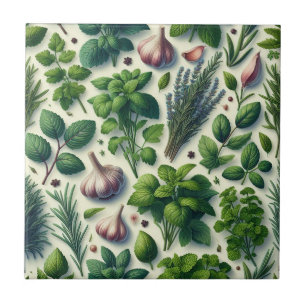 Azulejo De Cerâmica Fazenda de Ervas Rústicas Decoração de Cozinha Tel