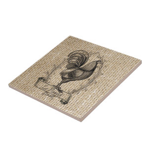 Azulejo De Cerâmica Fazenda tradicional galinha-galinha