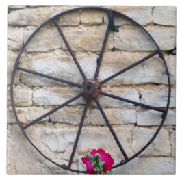 Azulejo De Cerâmica Fazendo Cartãs.