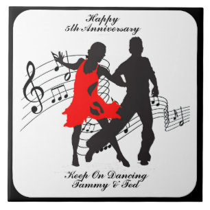 AZULEJO DE CERÂMICA FELIZ ANIVERSÁRIO-MANUTENÇÃO NA DANÇA