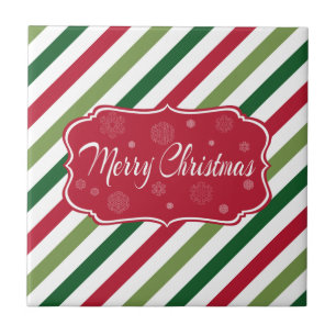 Azulejo De Cerâmica Feliz Natal