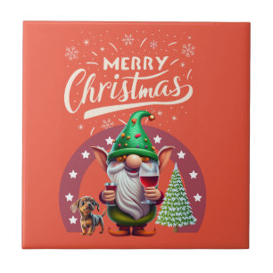 Azulejo De Cerâmica Feliz Natal
