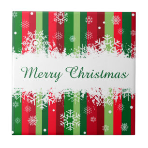 Azulejo De Cerâmica Feliz Natal