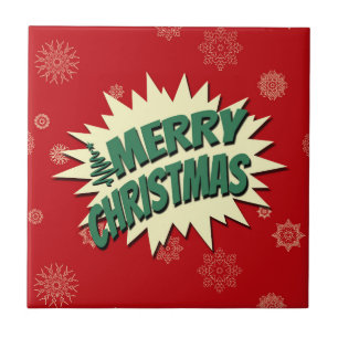 Azulejo De Cerâmica Feliz Natal