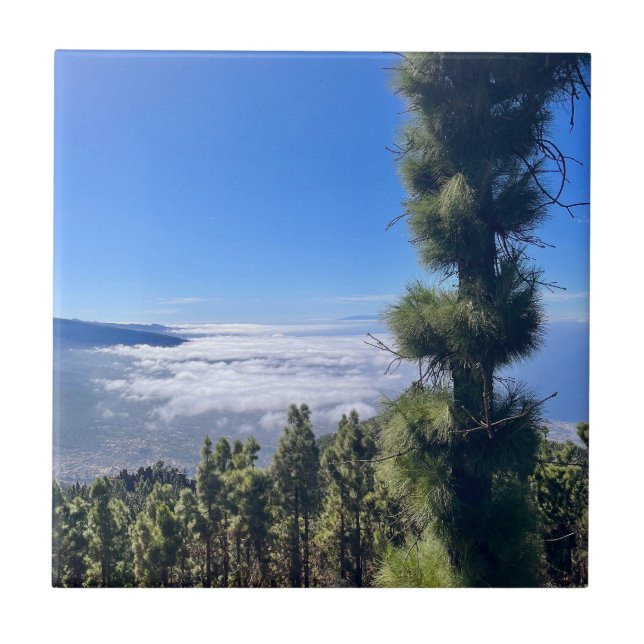 Azulejo De Cerâmica Feliz Tenerife. (Frente)