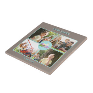 Azulejo De Cerâmica Felz pascoa deseja cerâmica