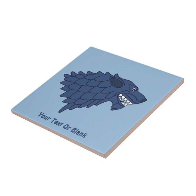 Azulejo De Cerâmica Fenrir/Fenriswolf (Lateral)