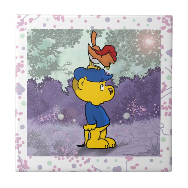 Azulejo De Cerâmica Ferald (Frente)