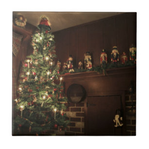 Azulejo De Cerâmica Feriado colonial primitivo do Natal do país