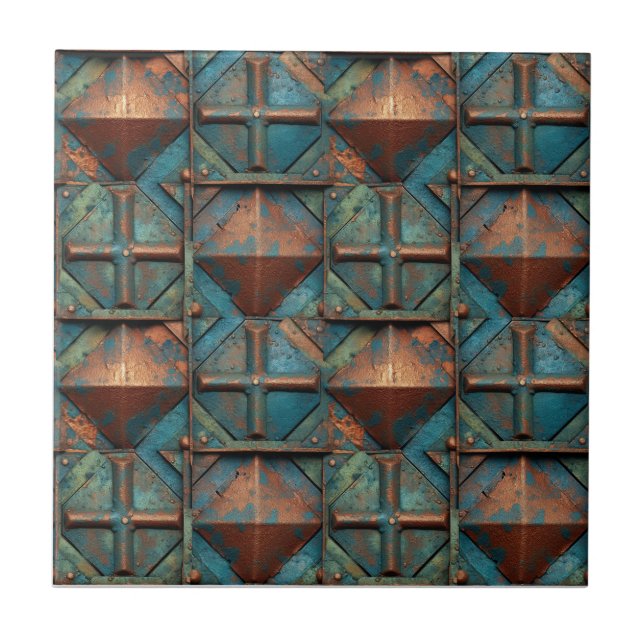 Azulejo De Cerâmica Ferro fundido (Frente)