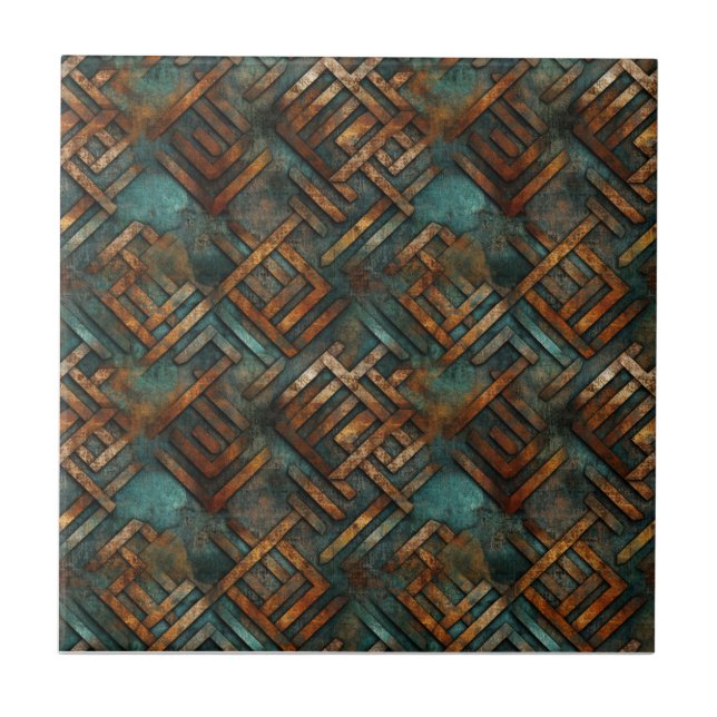 Azulejo De Cerâmica Ferro fundido (Frente)