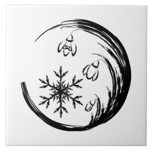 Azulejo De Cerâmica Festa de inverno