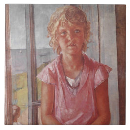 Azulejo De Cerâmica Filha do pescador