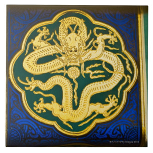 Azulejo De Cerâmica Fim-acima de uma pintura, torre de Buddha 2