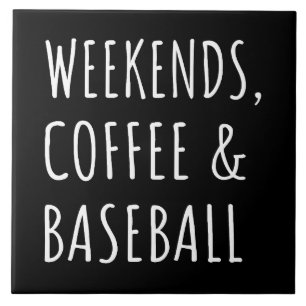 Azulejo De Cerâmica Fins De Semana, Café E Baseball I