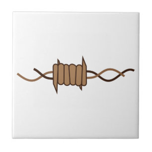 Azulejo De Cerâmica Fio Barbed