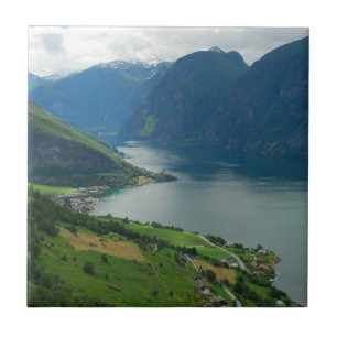 Azulejo De Cerâmica Fiorde norueguês