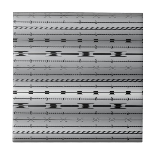 Azulejo De Cerâmica Fios de aço (Frente)
