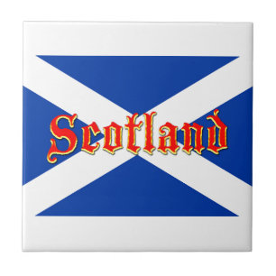 Azulejo De Cerâmica Flag of Scotland Saltyre - High Quality Image
