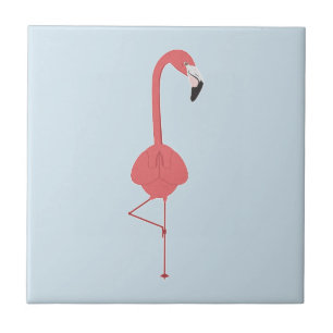 AZULEJO DE CERÂMICA  FLAMINGO YOGA