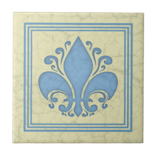 Azulejo De Cerâmica Fleur de Antiguidade