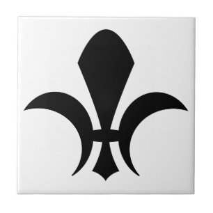 Azulejo De Cerâmica Fleur-De-Lis