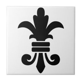 Azulejo De Cerâmica Fleur-De-Lis