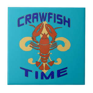 Azulejo De Cerâmica Fleur De Lis Crawfish