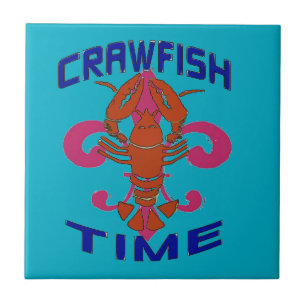 Azulejo De Cerâmica Fleur De Lis Crawfish