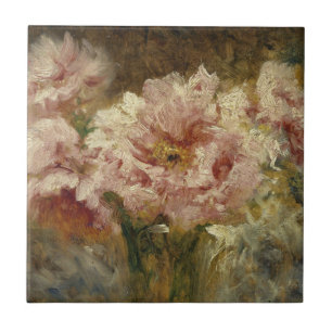 Azulejo De Cerâmica Fleurs - Félix Ziem